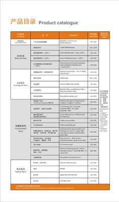 10s-80s 카운트 카티온 폴리에스터 비스코스 Ne 32/1 직물