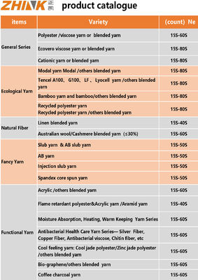 Ne30/1 시로 스푼 가닥 넥팅용 100% 대나무 재질 튜브 750TPM
