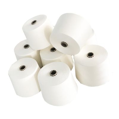 60% 모달 40% 폴리에스터 NE40/1 시로 컴팩트 가재 직물