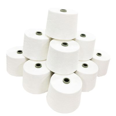50% 홀 폴리에스터 50% 비스코스 NE 32/1 시로 스푼 가재