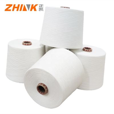 Ne25/1 시로 콤팩트 슬럼 가재 직물 65/35 폴리에스터/비스코스 혼합물