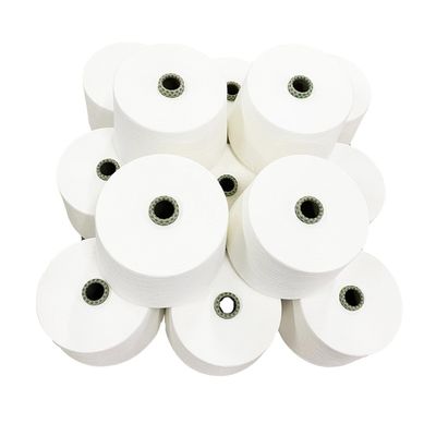 가닥 공급 업체 들 은 재사용 된 폴리에스테르 Ne60/1 Sior 컴팩트 스푼 가닥 을 세탁용 으로 제공 한다